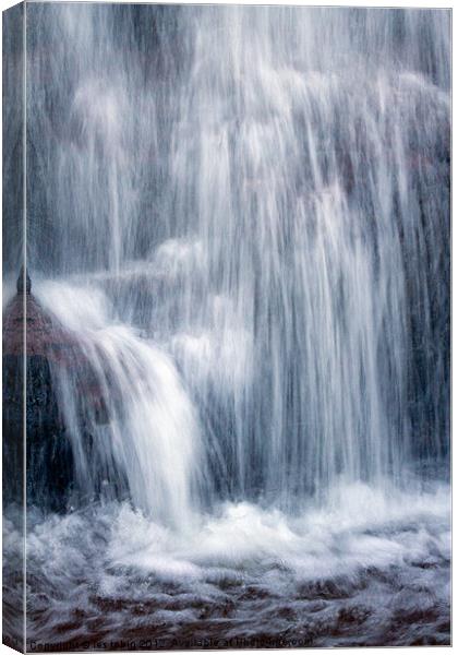 Waterfall Canvas Print by les tobin
