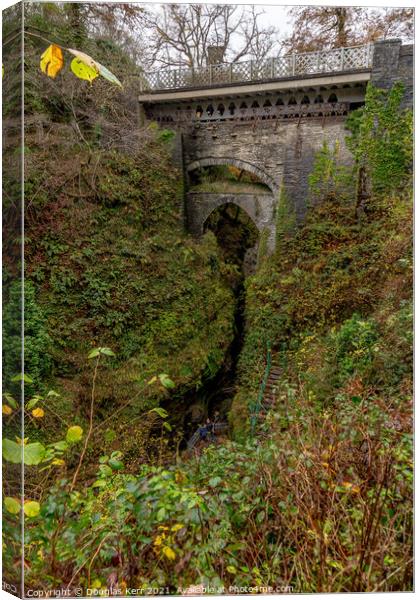 Devil's Bridge, Ceredigion, Wales Canvas Print by Douglas Kerr