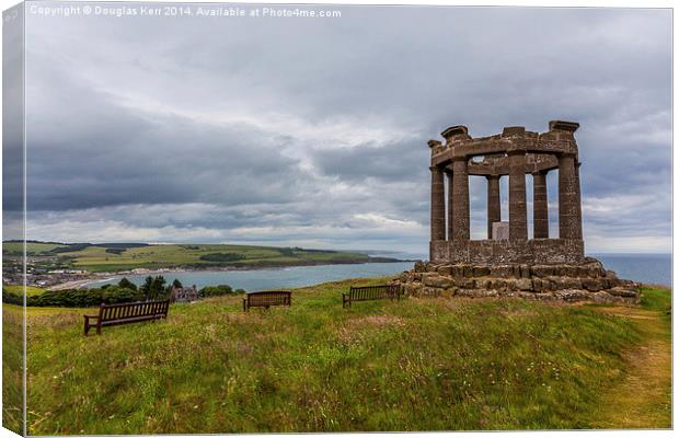 Stonehaven War Memorial Canvas Print by Douglas Kerr