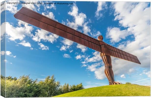 Angel of the North, front view, Gateshead Canvas Print by Douglas Kerr