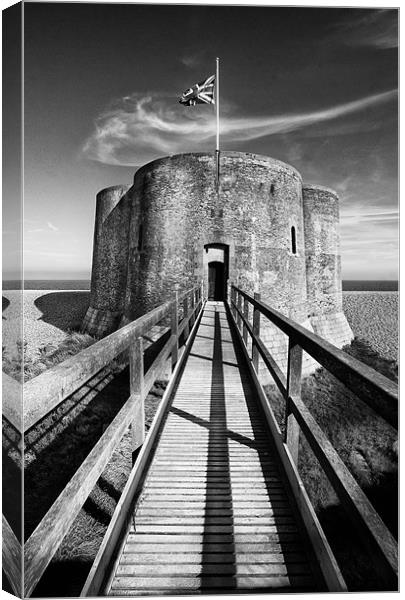 Martello Tower Canvas Print by Mike Sherman Photog