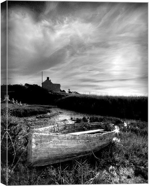 Brancaster Dusk Canvas Print by Mike Sherman Photog