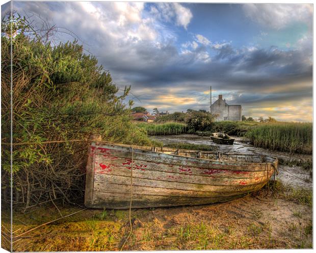 Evening Light Canvas Print by Mike Sherman Photog