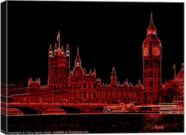 Westminster Canvas Print by Terry Senior