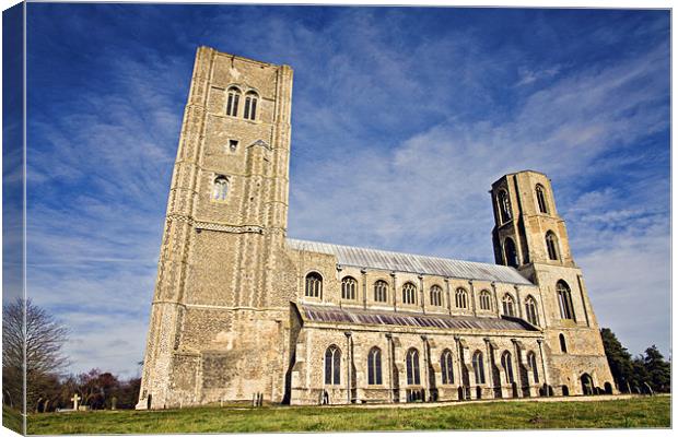 Wymondham Abbey Canvas Print by Paul Macro