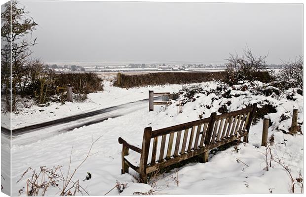 Winter Views over Brancaster Staithe Canvas Print by Paul Macro