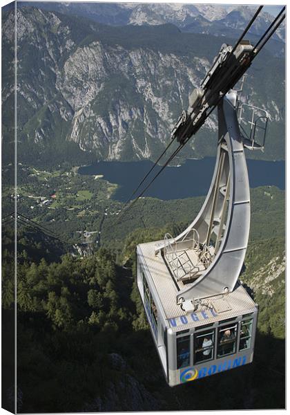 A long way down! Canvas Print by Ian Middleton