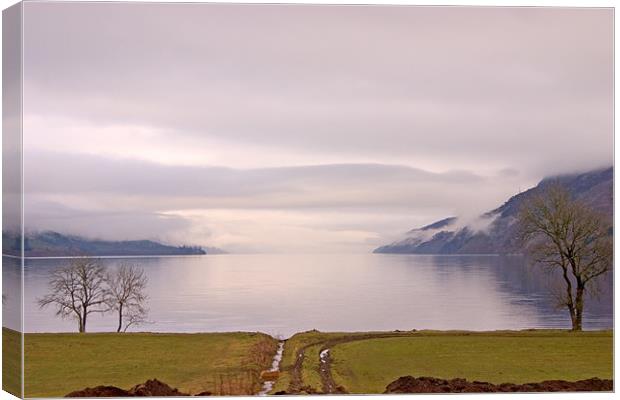 Loch Ness Canvas Print by Ian Middleton