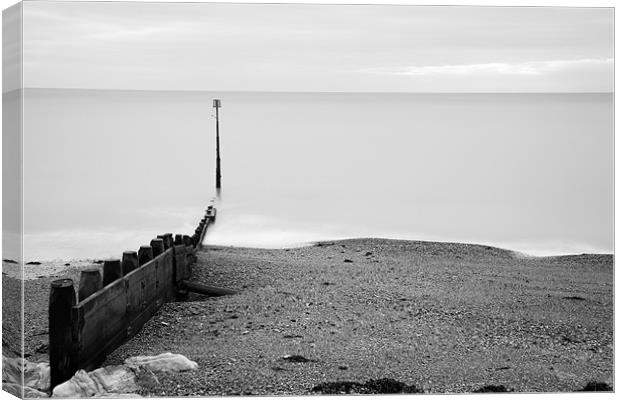 Morning at Kingsdown Canvas Print by Ian Middleton
