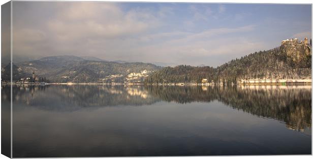 Beautiful Bled Canvas Print by Ian Middleton
