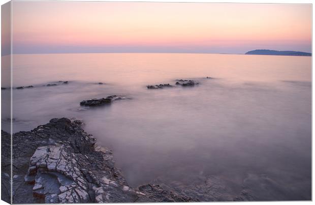 Croatian Sunsets Canvas Print by Ian Middleton