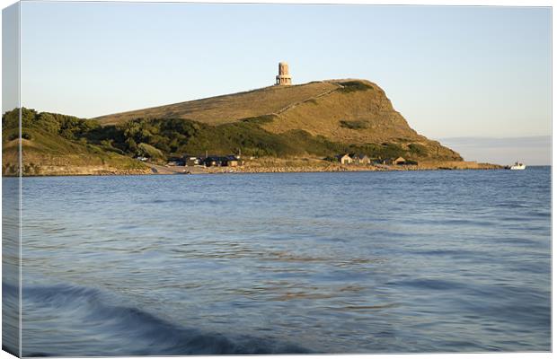 Kimmeridge bay in Dorset Canvas Print by Ian Middleton