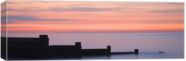 Sunrise at the White Cliffs of Dover Canvas Print by Ian Middleton