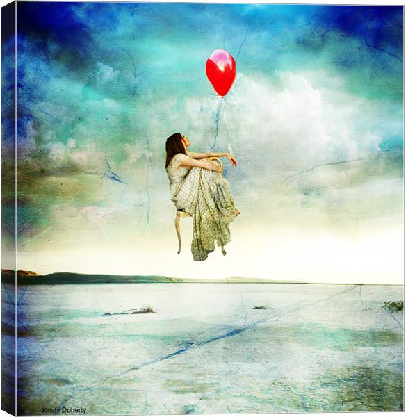 up and away Canvas Print by kristy doherty