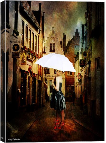 In Bruges Canvas Print by kristy doherty