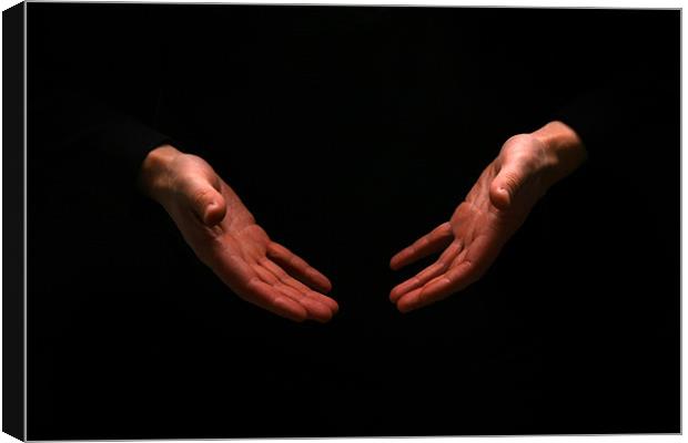 Hands Canvas Print by Tomas Pikturna