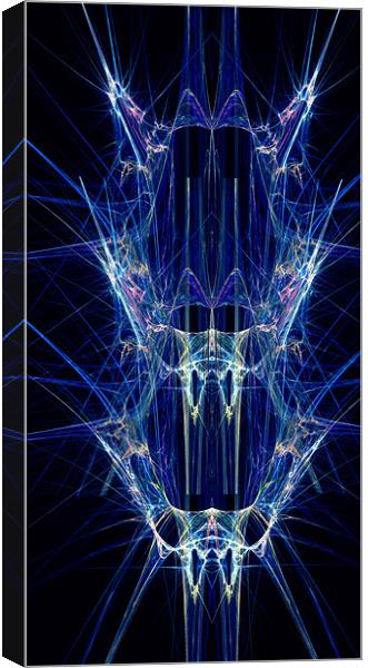 Abstraction vortex Canvas Print by Jean-François Dupuis