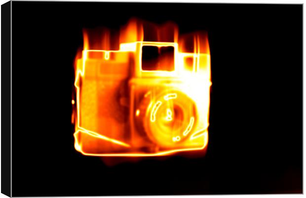 Burn camera burn Canvas Print by Jean-François Dupuis