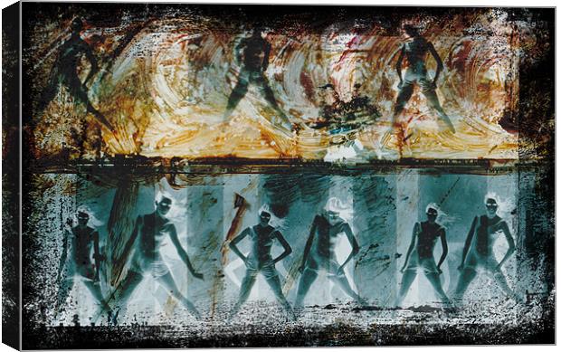 Deca-Dancers Canvas Print by Jean-François Dupuis