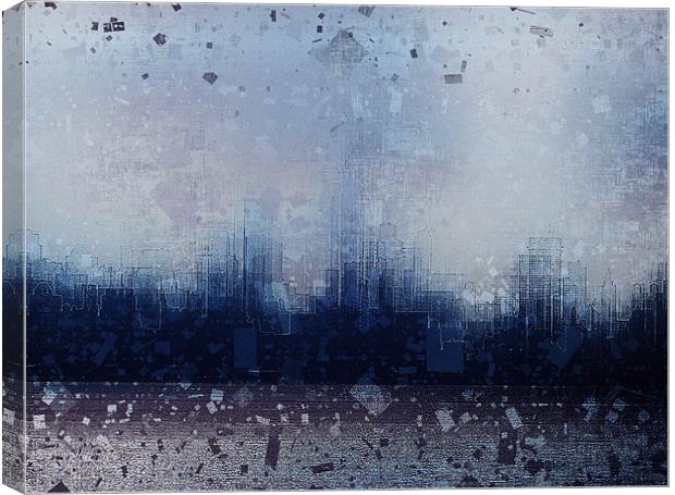Urban abstraction Canvas Print by Jean-François Dupuis