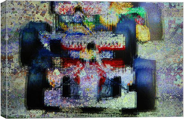 Formula 1 Canvas Print by Jean-François Dupuis