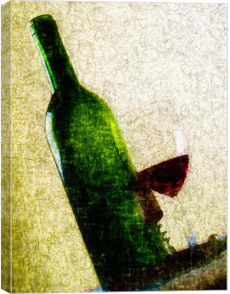Red wine Canvas Print by Jean-François Dupuis