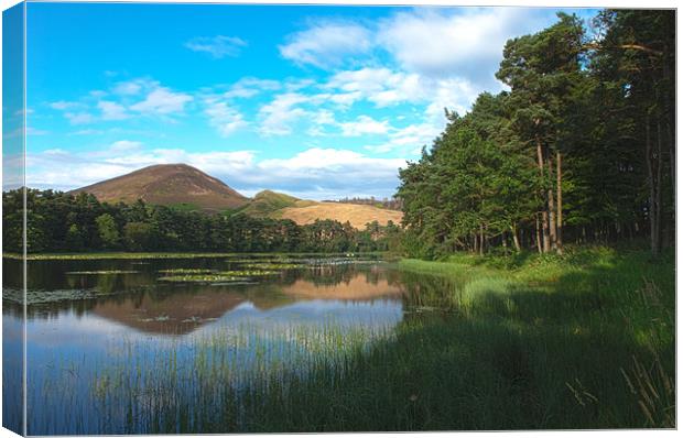 Bowdenmoor lake Canvas Print by Stuart Thomas