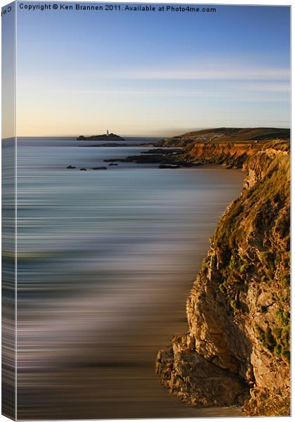 Gwithian Beach Canvas Print by Oxon Images
