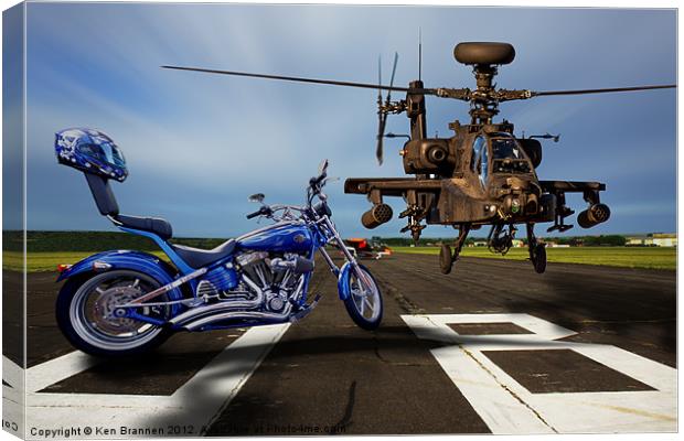 American Choppers 2 Canvas Print by Oxon Images
