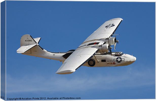 Consolidated PBY Catalina Canvas Print by Oxon Images