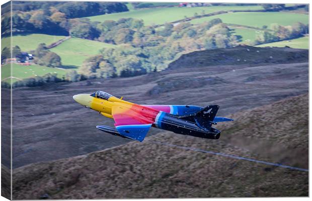 Miss DeMeanour Hawker Hunter 3 Canvas Print by Oxon Images