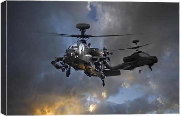 Apache Storm 3 Canvas Print by Oxon Images