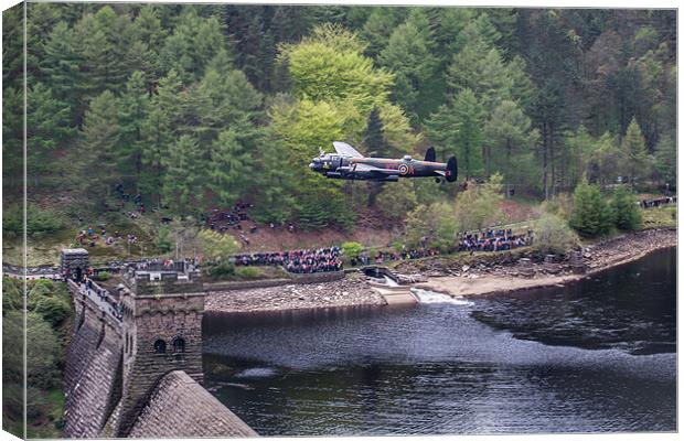 Dambusters 70th Anniversary Flypast Canvas Print by Oxon Images