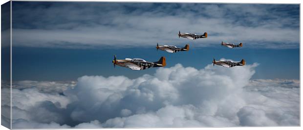 The Patrol Canvas Print by Oxon Images