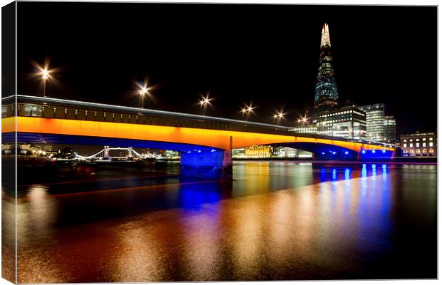 The Shard Canvas Print by Oxon Images