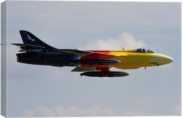 Miss Demeanour display at Yeovilton Canvas Print by Oxon Images