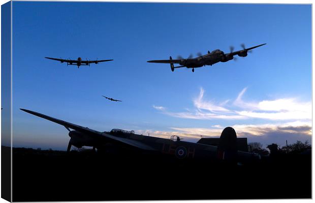Dambusters outbound Canvas Print by Oxon Images