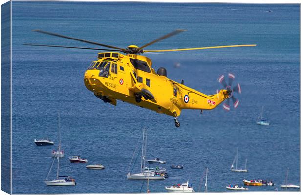  Westland Sea King HAR3A Canvas Print by Oxon Images