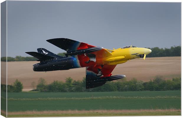 Miss Demeanour Take off Canvas Print by Oxon Images