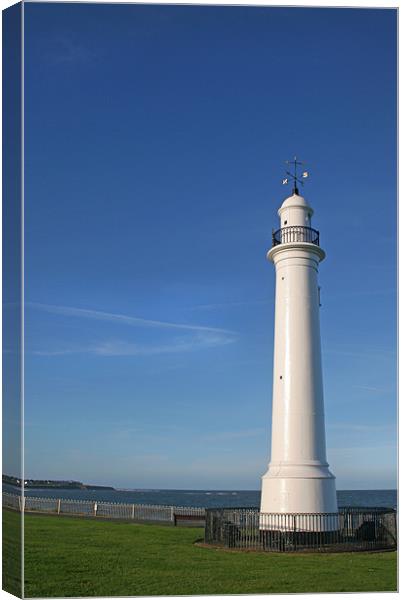 Sunderland South Lighthouse Canvas Print by Oxon Images