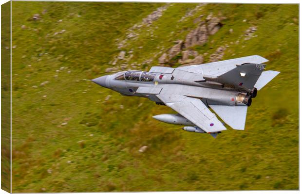 Tornado GR4 ZA542 swept Canvas Print by Oxon Images