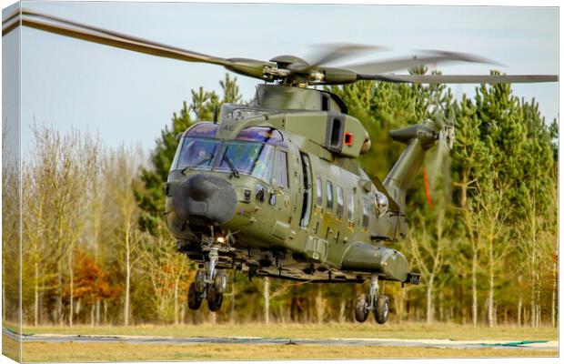 RAF Merlin Canvas Print by Oxon Images