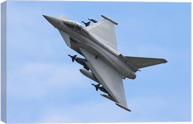 Eurofighter Typhoon Tarnish 5 Canvas Print by Oxon Images