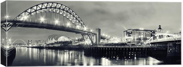 The Sparkling Tyne Canvas Print by Toon Photography