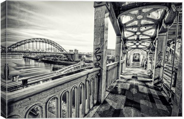  Urban City, a Higher Level Canvas Print by Toon Photography