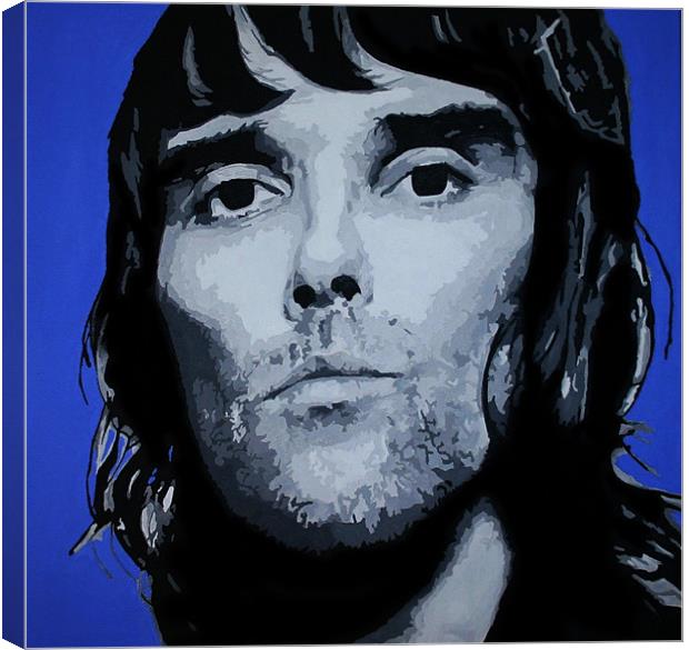 Ian Brown - The Stone Roses Canvas Print by Toon Photography