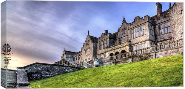Bovey Castle Canvas Print by David Wilkins
