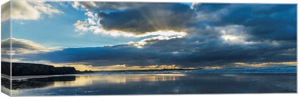 Watergate Bay Canvas Print by David Wilkins