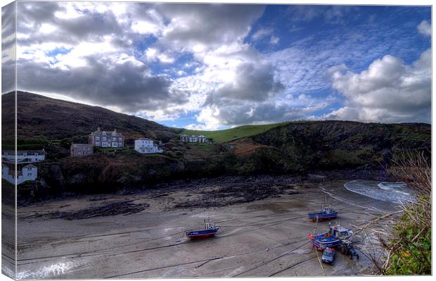 Port Isaac Canvas Print by David Wilkins