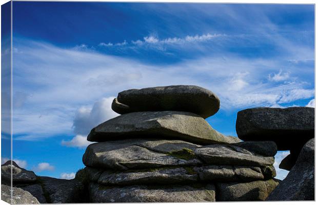  Roughtor Canvas Print by David Wilkins